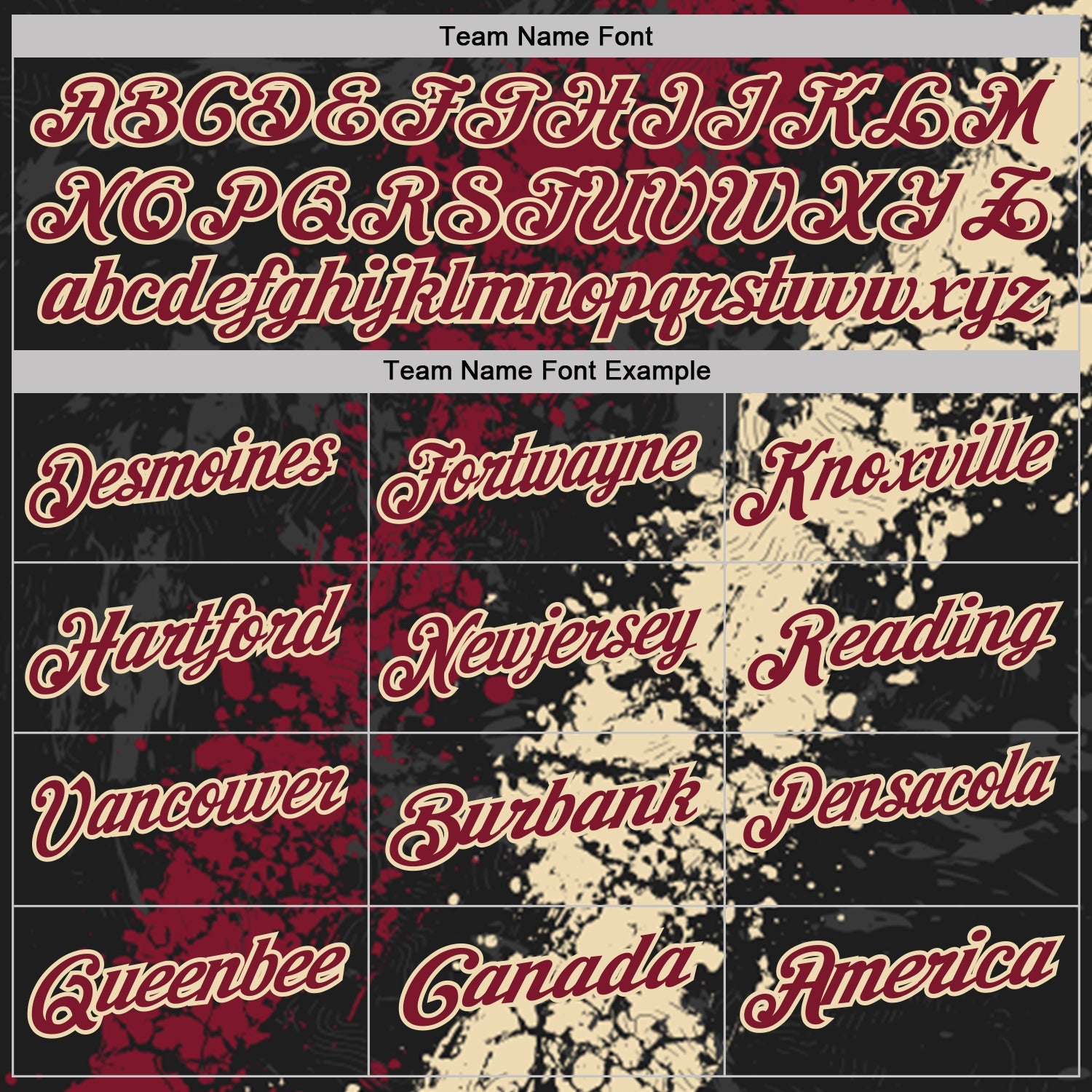 Custom Black Crimson-Cream Dripping Splatter Cracked Texture Performance Polo Shirt