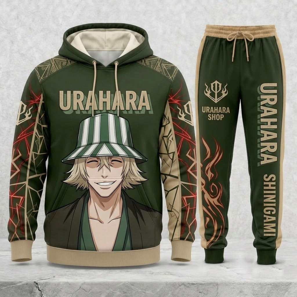 Limited Edition Soul Reaper Fan Set — Hoodie & Sweatpant Set | Anime Sword Warrior Outfit - Custom Fan Apparel Image 10