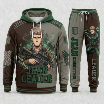 Limited Edition Titan Anime Fan Set — Hoodie & Sweatpants - Custom Fan Apparel Image 12
