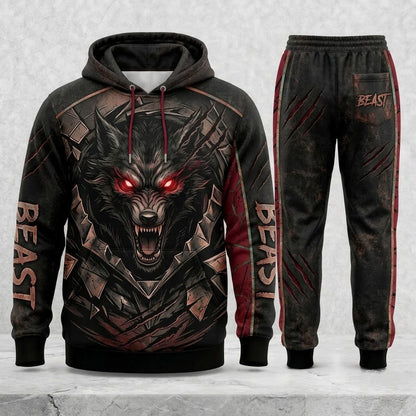 Limited Edition Black Swordsman Fan Set — Hoodie & Sweatpant Set | Dark Fantasy Gift - Custom Fan Apparel Image 10