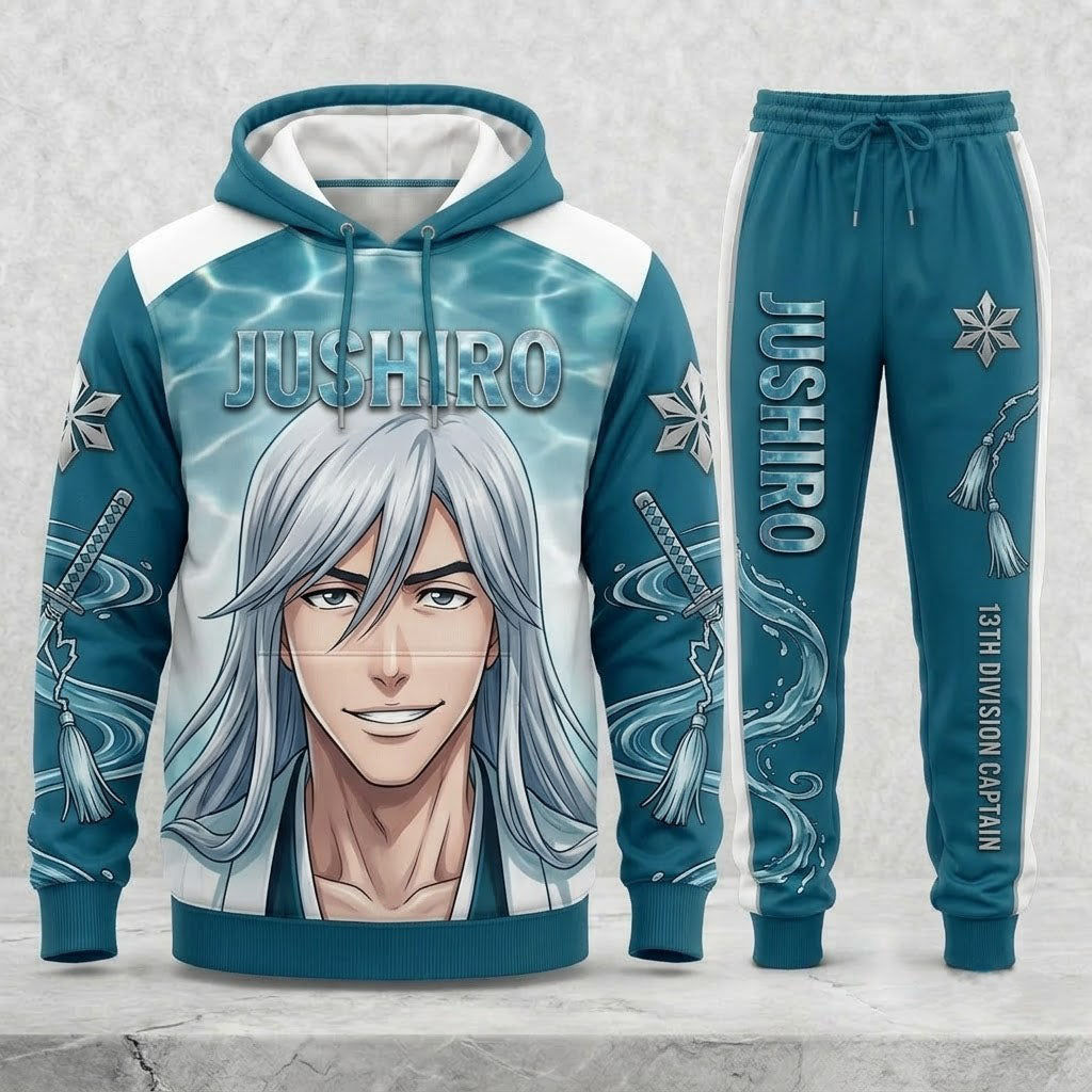 Limited Edition Soul Reaper Fan Set — Hoodie & Sweatpant Set | Anime Sword Warrior Outfit - Custom Fan Apparel Image 11