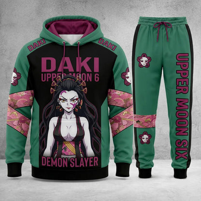 Limited Edition Demon Hunter Set | Anime Slayer Inspired Fan Hoodie & Sweatpants - Custom Fan Apparel Image 20