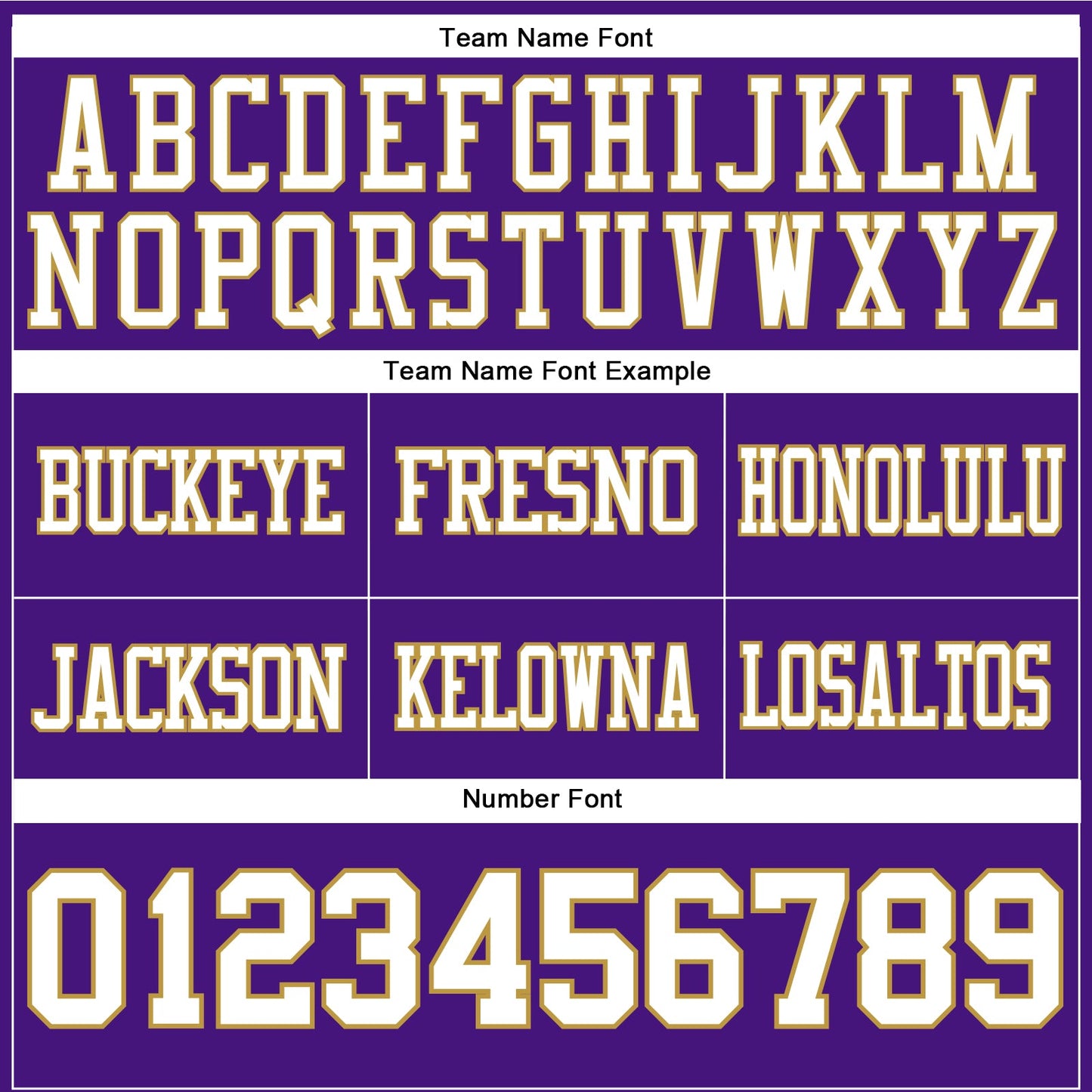 Custom Purple White-Old Gold Authentic Football Jersey