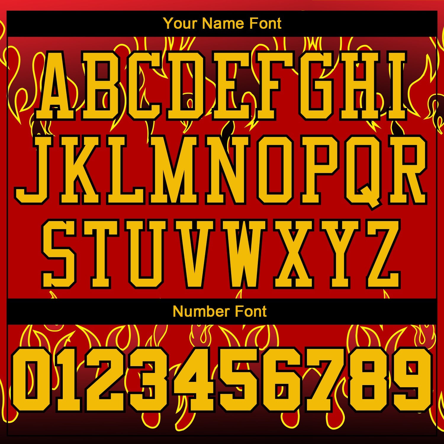 Custom Red Gold-Black Flame Round Neck Sublimation Basketball Uniform Jersey