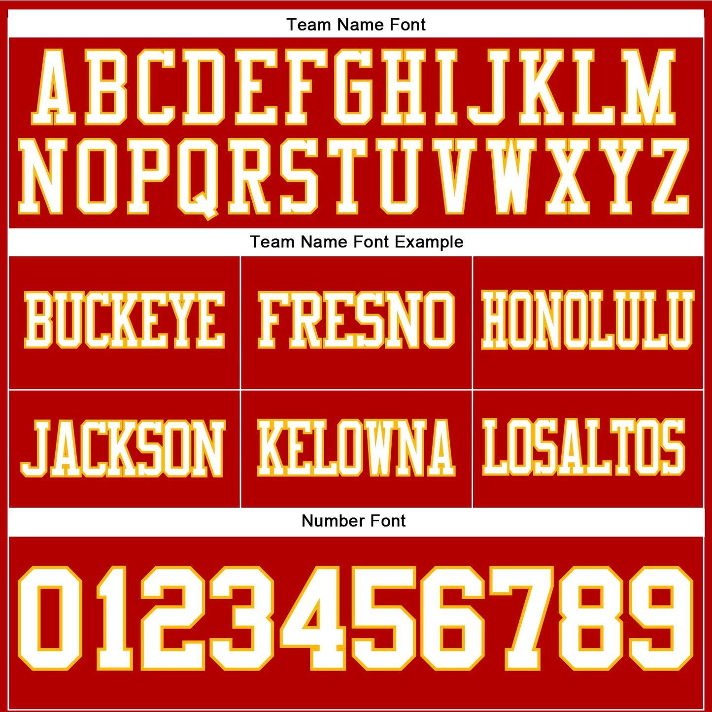 Custom Red White-Gold Authentic Football Jersey