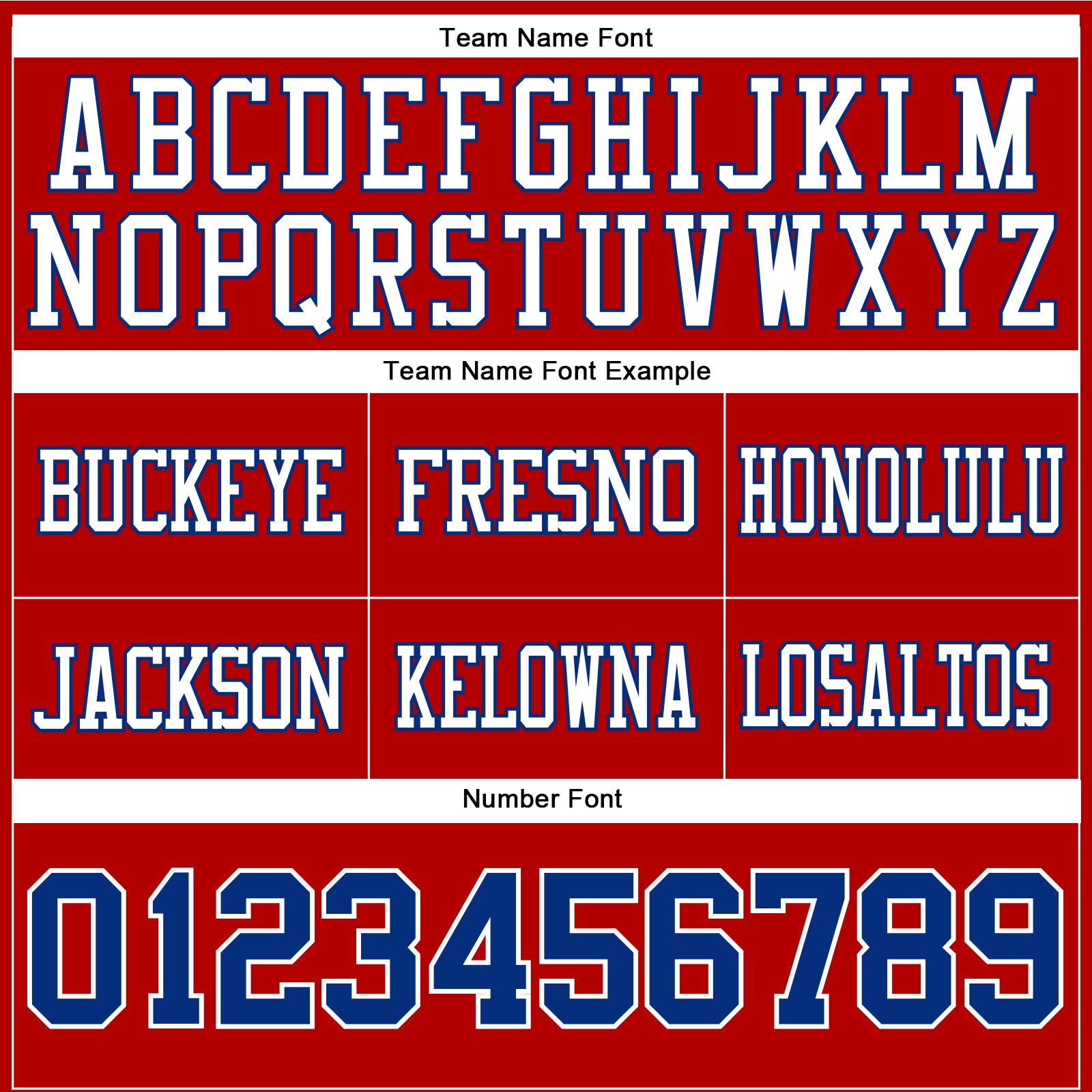 Custom Red Royal-White Authentic Football Jersey