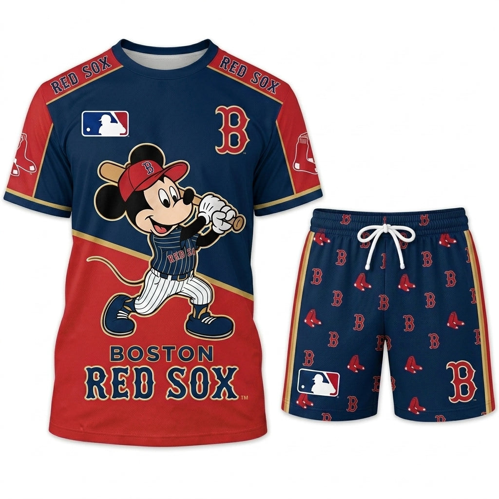 All 30 BASEBALL Teams Available-COMBO GIFTS FOR FAN | Sport Fan Set — T-Shirt + Shorts