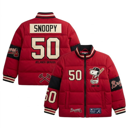 Sport Fan Stand-up Collar Down Jacket | All 30 Teams MLB Available - GIFTS FOR FAN