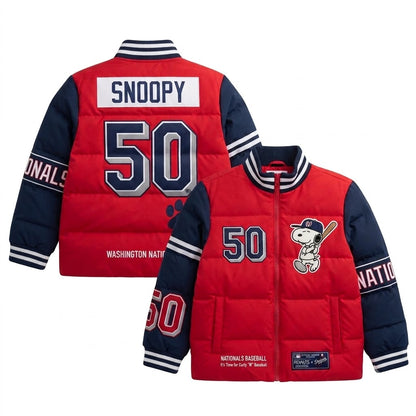 Sport Fan Stand-up Collar Down Jacket | All 30 Teams MLB Available - GIFTS FOR FAN