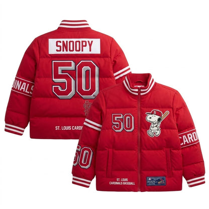 Sport Fan Stand-up Collar Down Jacket | All 30 Teams MLB Available - GIFTS FOR FAN