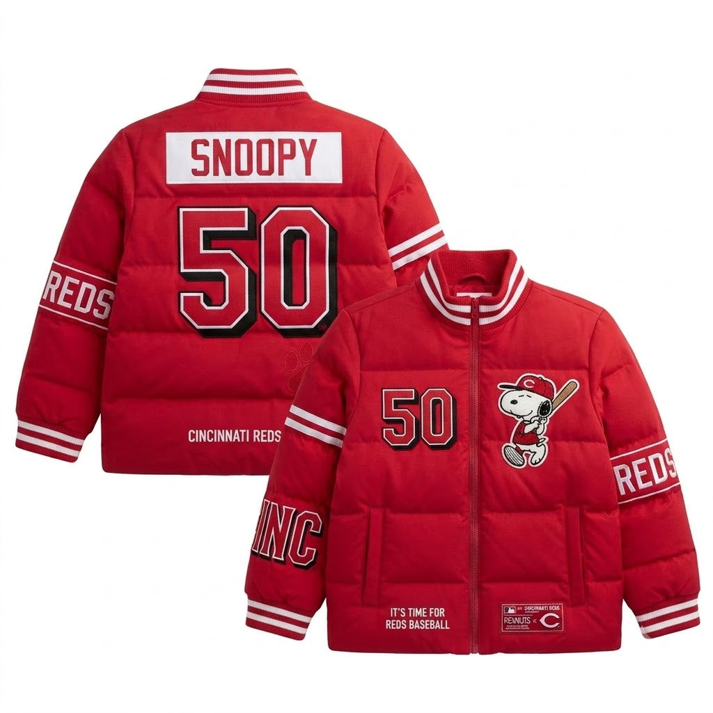 Sport Fan Stand-up Collar Down Jacket | All 30 Teams MLB Available - GIFTS FOR FAN
