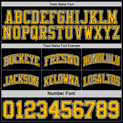 Custom Reversible Black Gold-White Double Side Sublimation Basketball Set Jersey