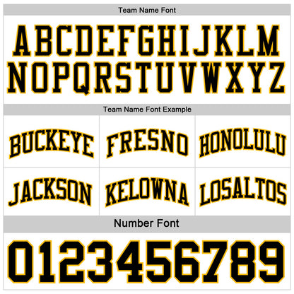 Custom Reversible Black White-Gold Double Side Sublimation Basketball Set Jersey