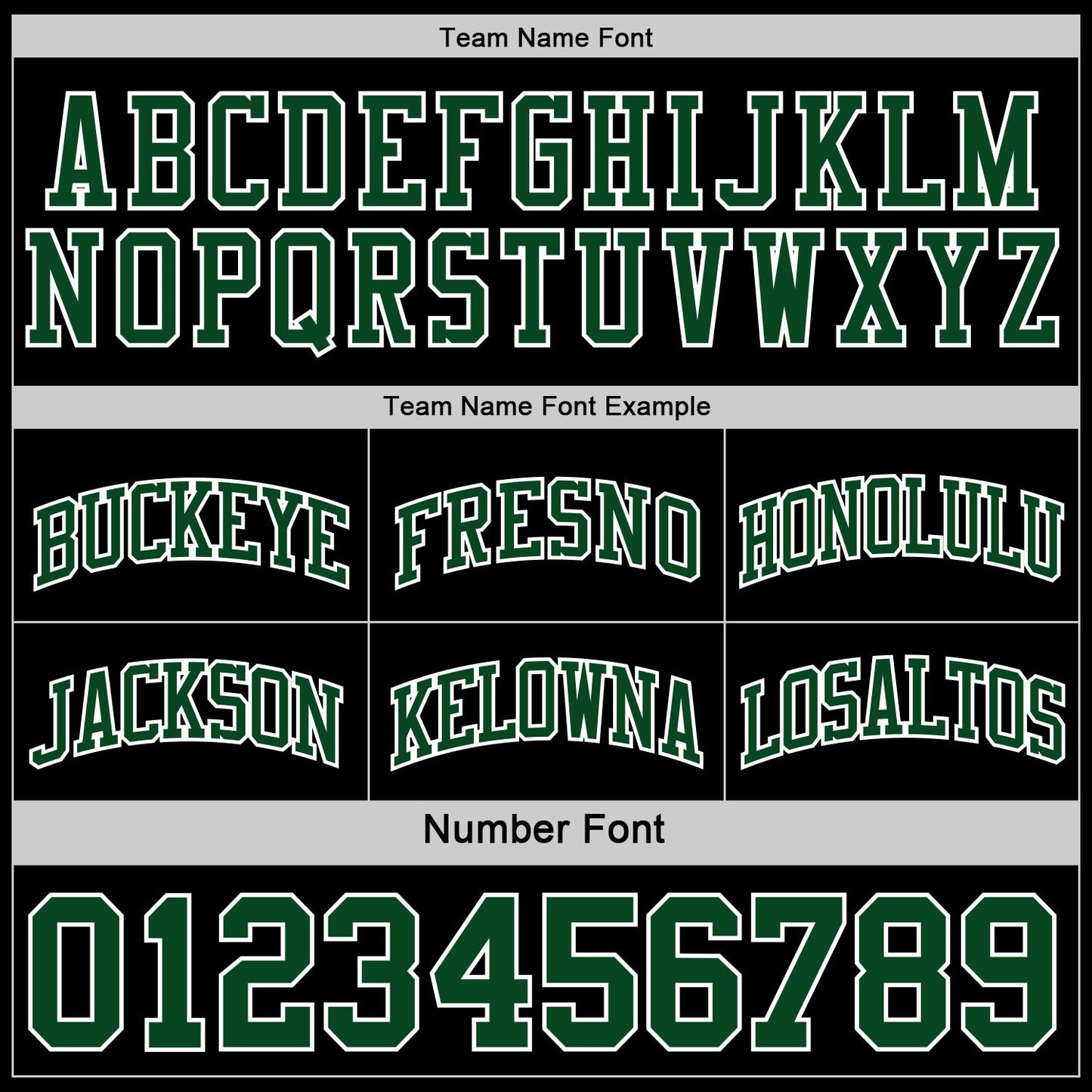 Custom Reversible Black Green-White Double Side Sublimation Basketball Set Jersey