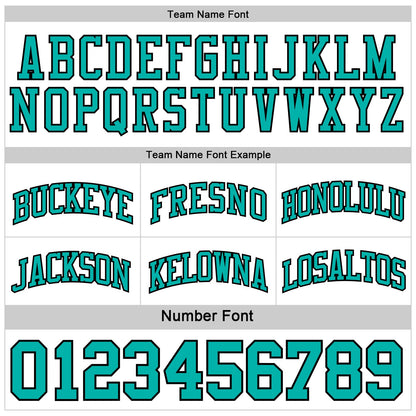 Custom Reversible Black Aqua Double Side Sublimation Basketball Set Jersey