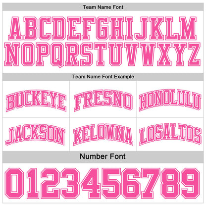 Custom Pink White Reversible Double Side Sublimation Basketball Set Jersey