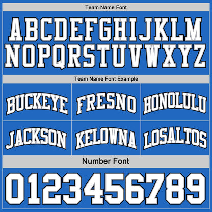 Custom Reversible Black Gray-Blue Double Side Sublimation Basketball Set Jersey