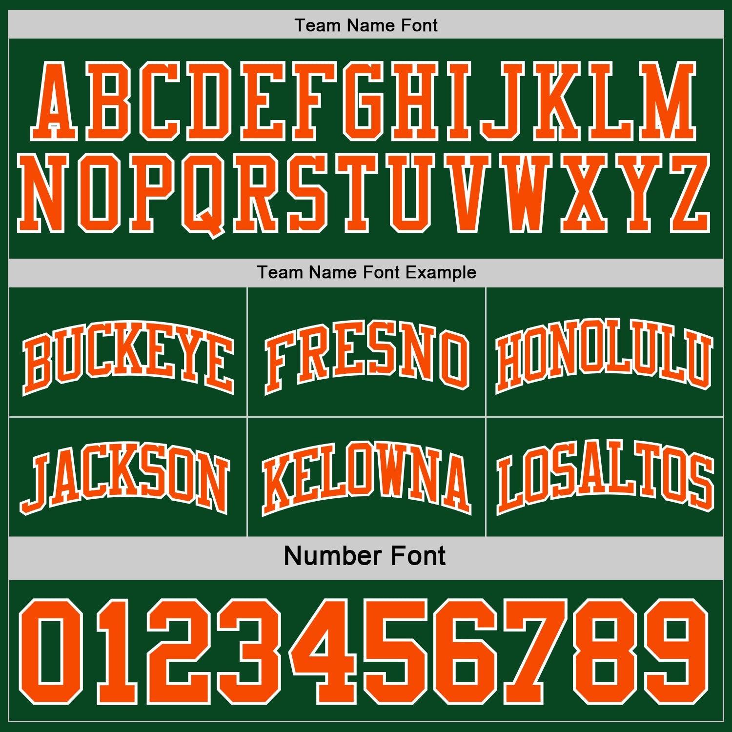 Custom Reversible Green Orange-White Double Side Sublimation Basketball Set Jersey