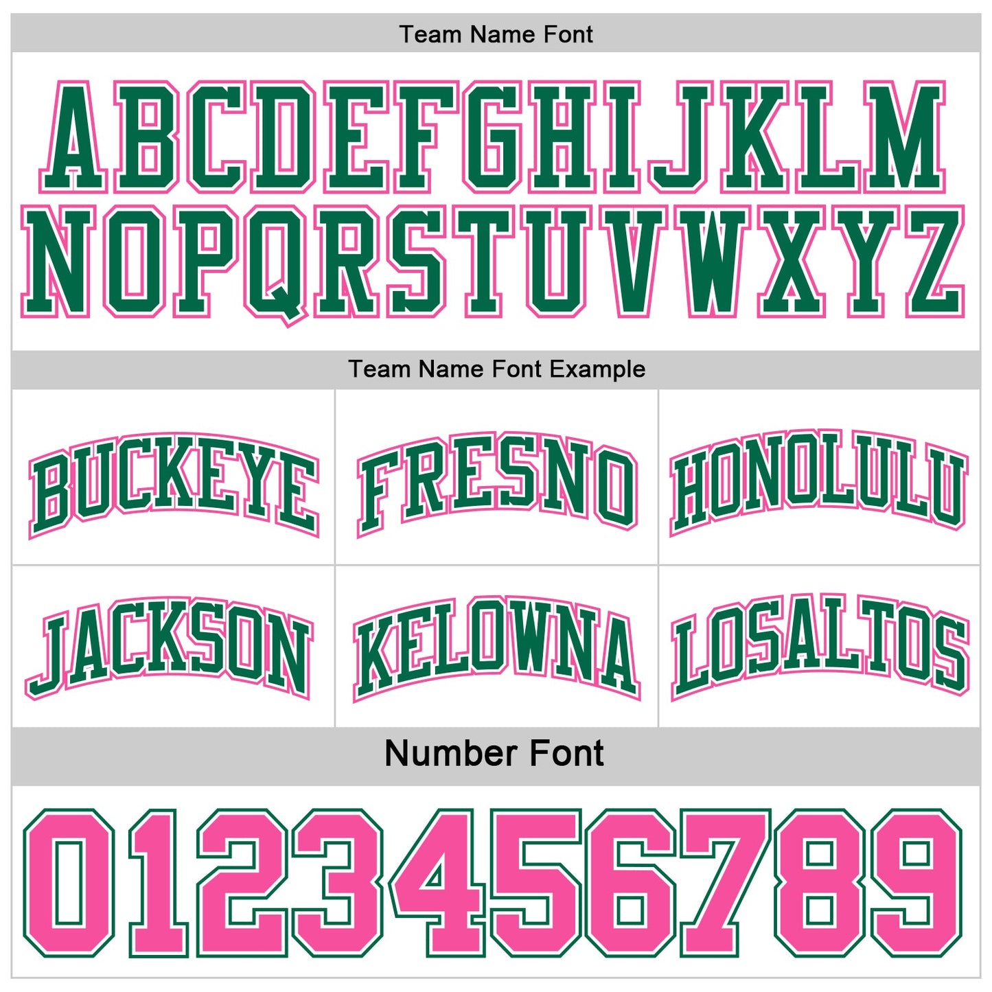 Custom Reversible Kelly Green White-Pink Double Side Sublimation Basketball Set Jersey