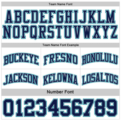 Custom Reversible Teal Gray-Navy Double Side Sublimation Basketball Set Jersey