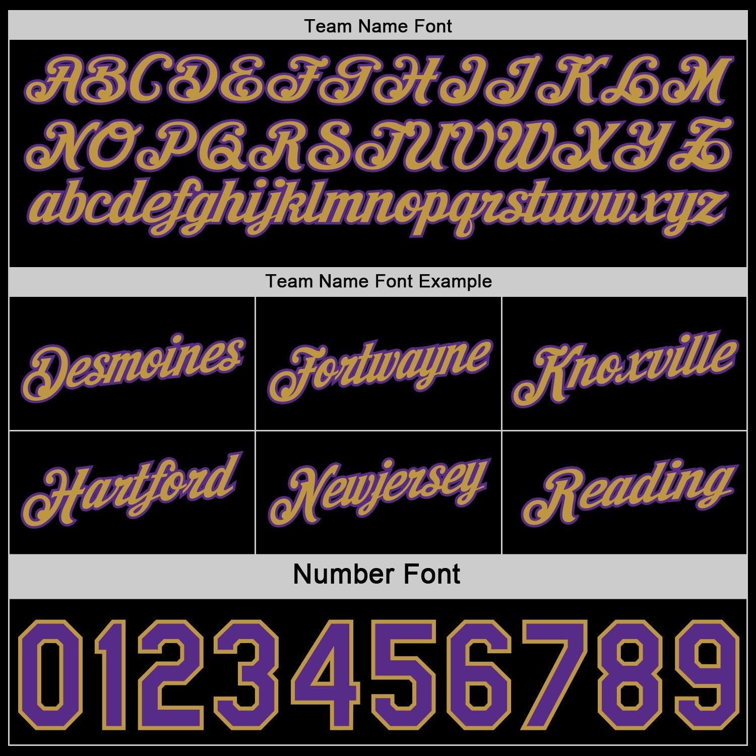 Custom Reversible Black Purple-Old Gold Double Side Star Sublimation Basketball Set Jersey