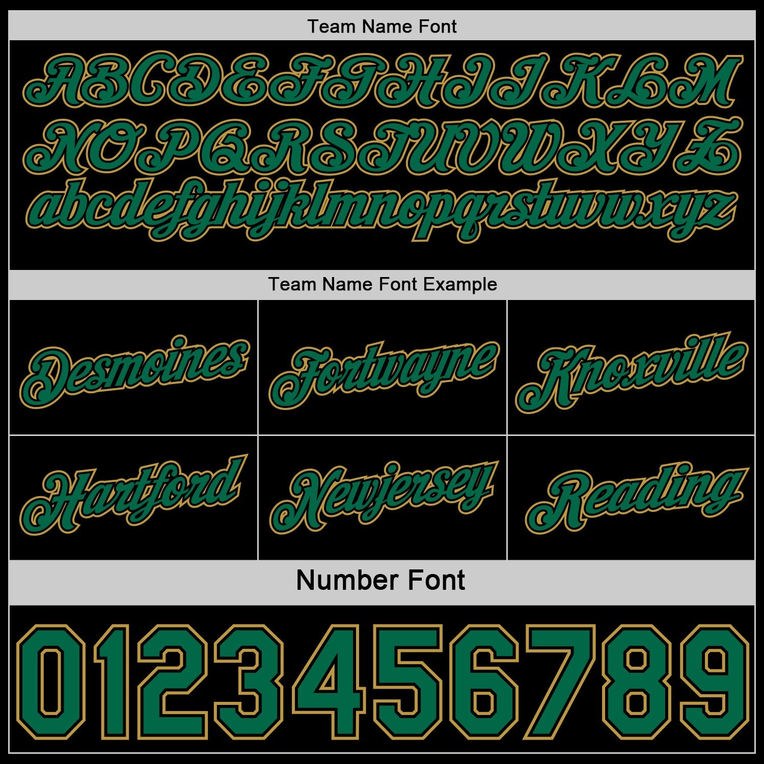 Custom Reversible Black Kelly Green-Old Gold Double Side Star Sublimation Basketball Set Jersey