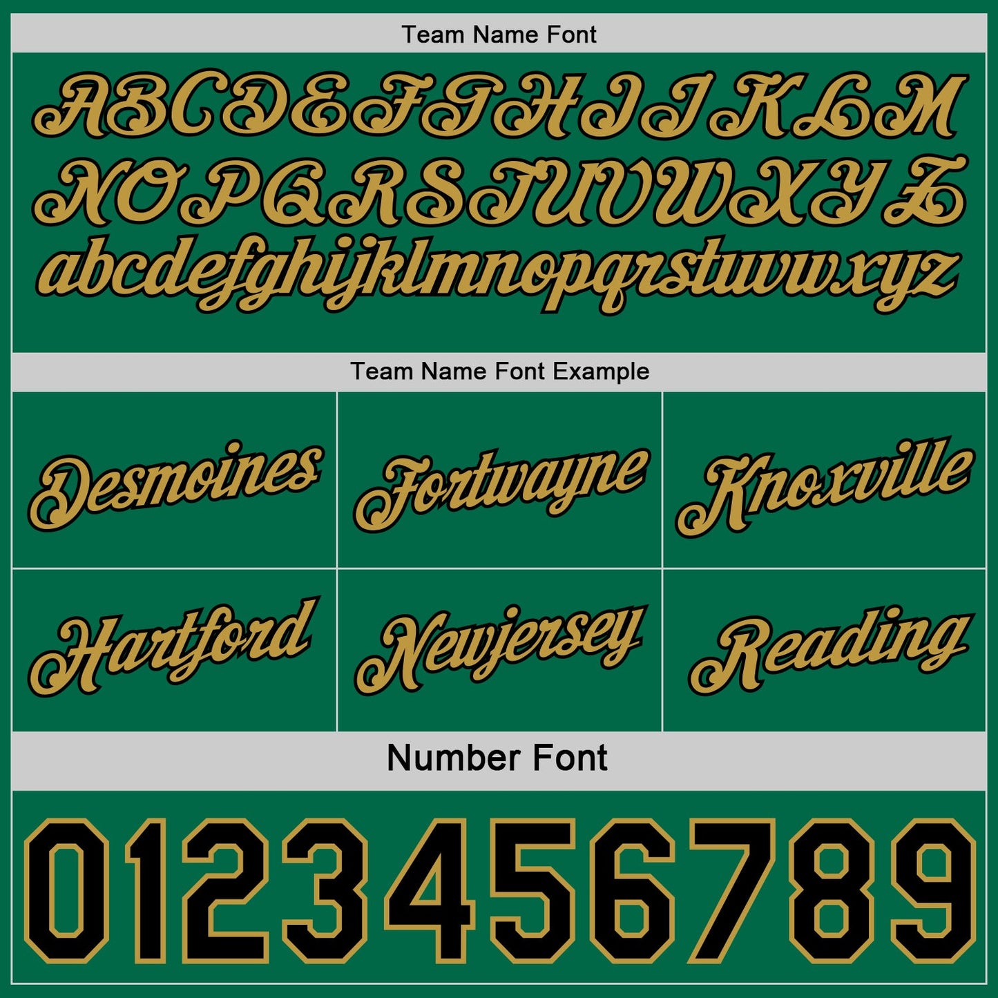 Custom Reversible Black Kelly Green-Old Gold Double Side Star Sublimation Basketball Set Jersey