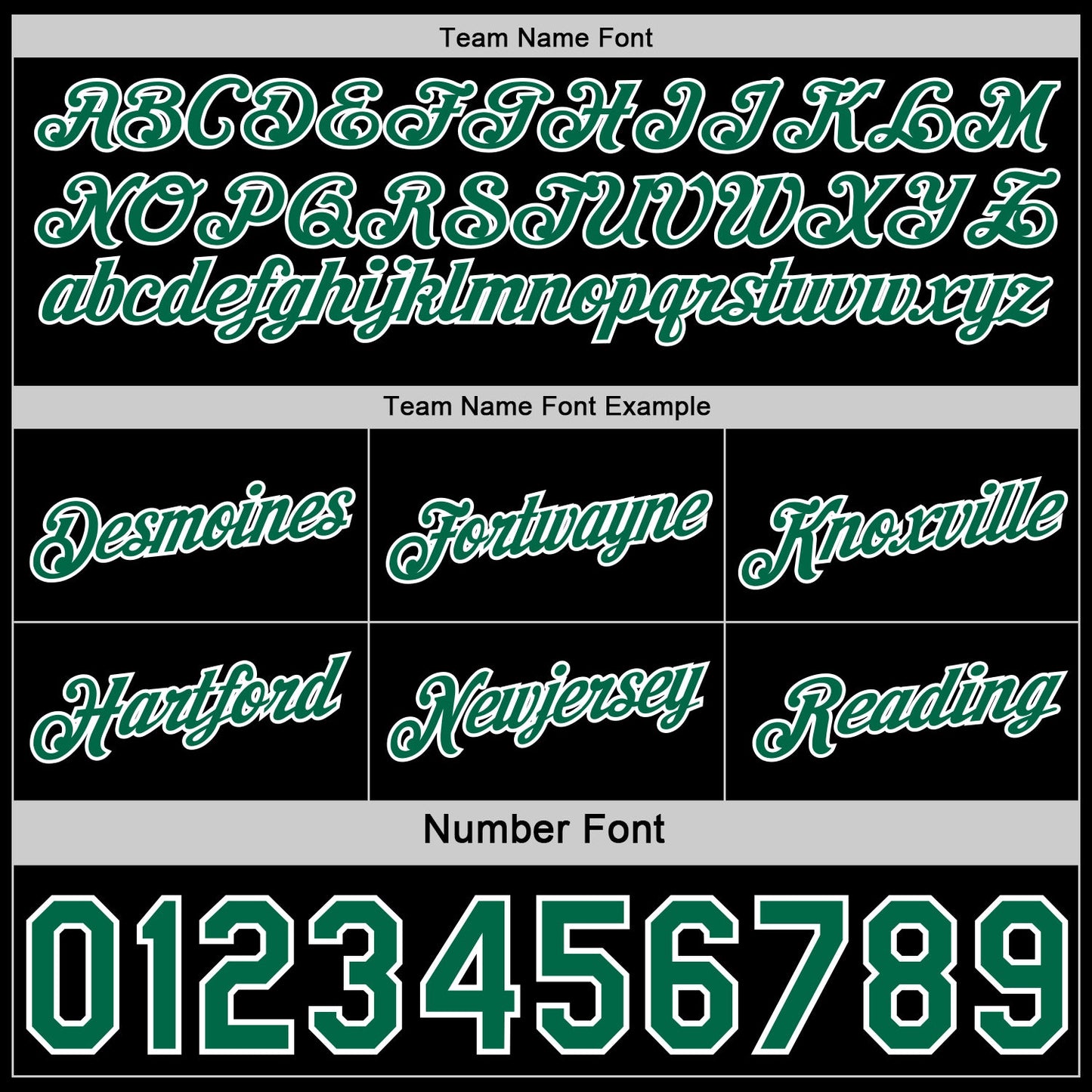 Custom Reversible Black Kelly Green-White Double Side Star Sublimation Basketball Set Jersey