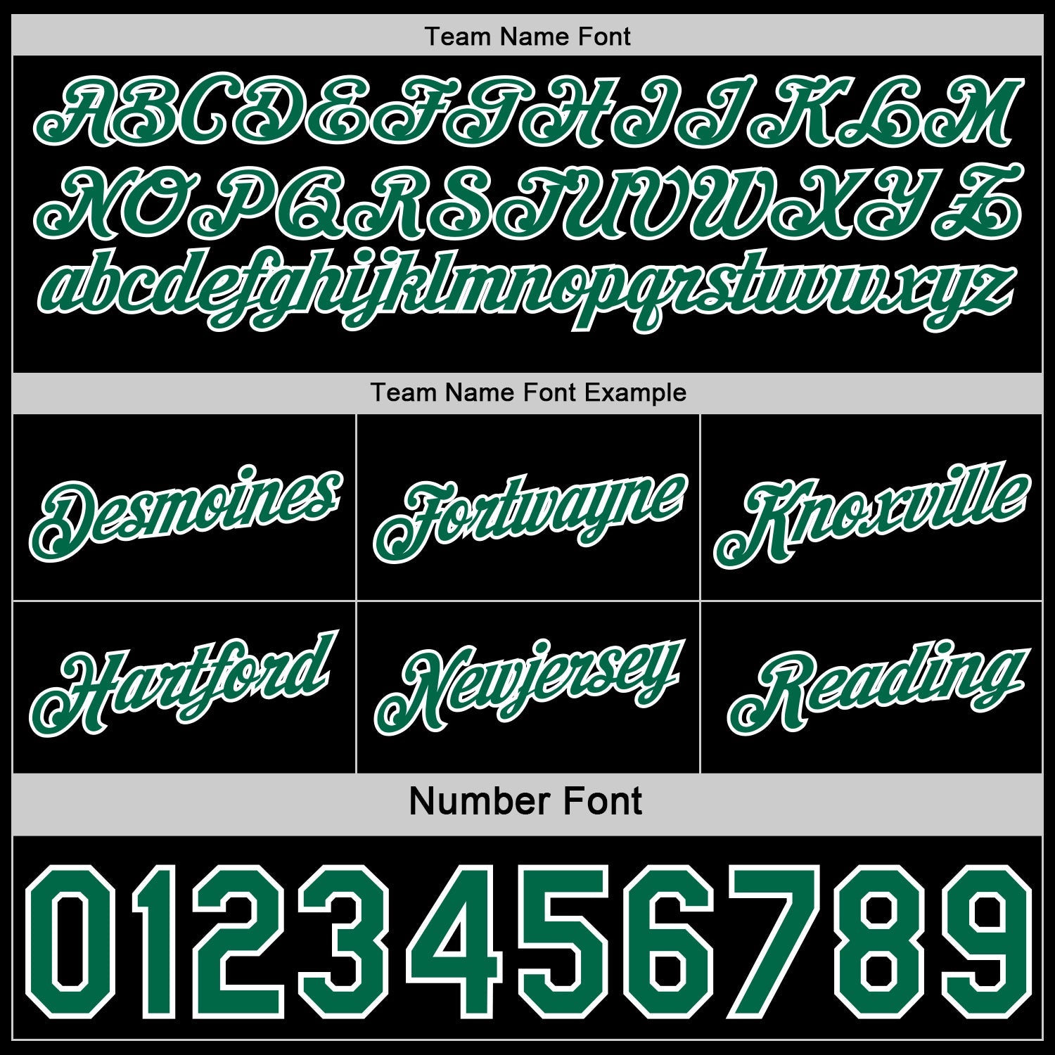 Custom Reversible Black Kelly Green-White Double Side Star Sublimation Basketball Set Jersey