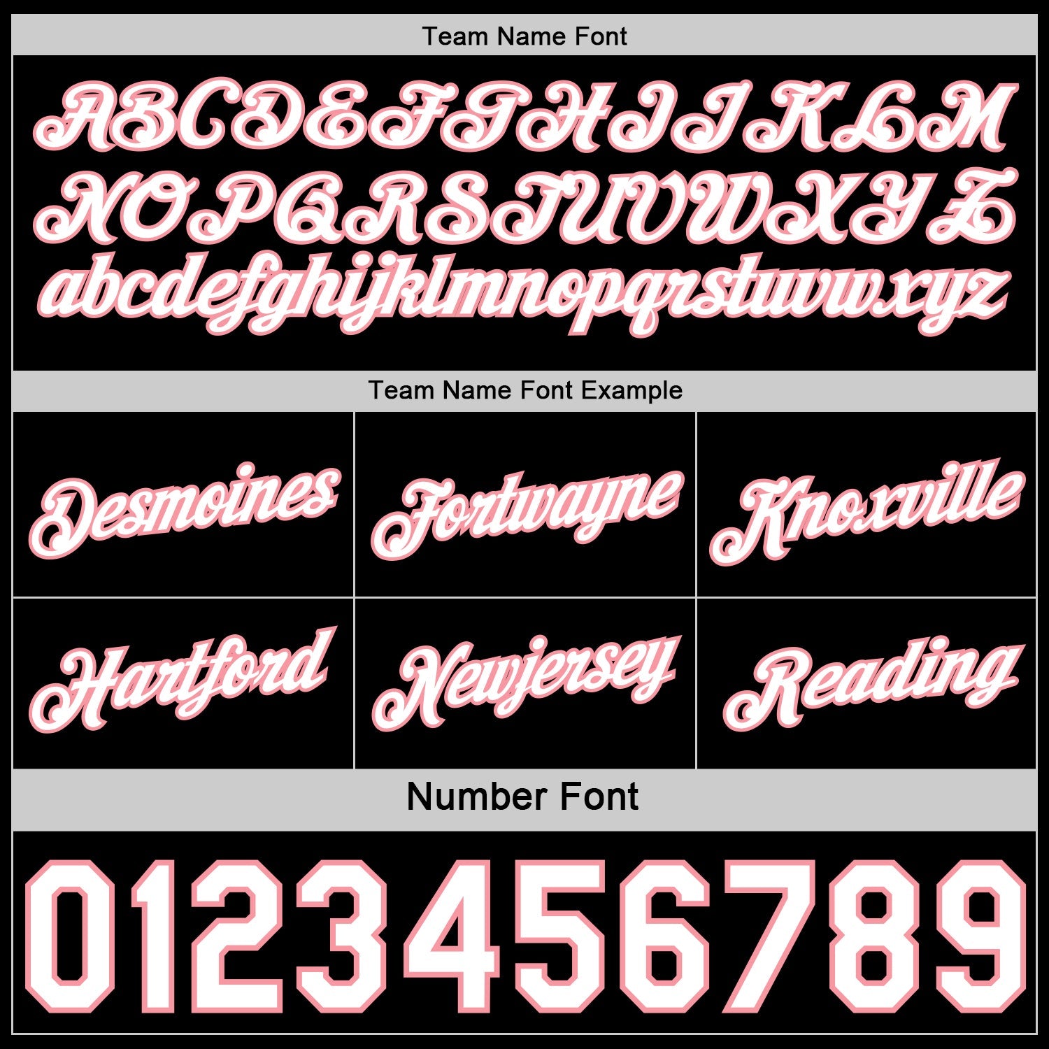 Custom Reversible Black White-Medium Pink Double Side Star Sublimation Basketball Set Jersey
