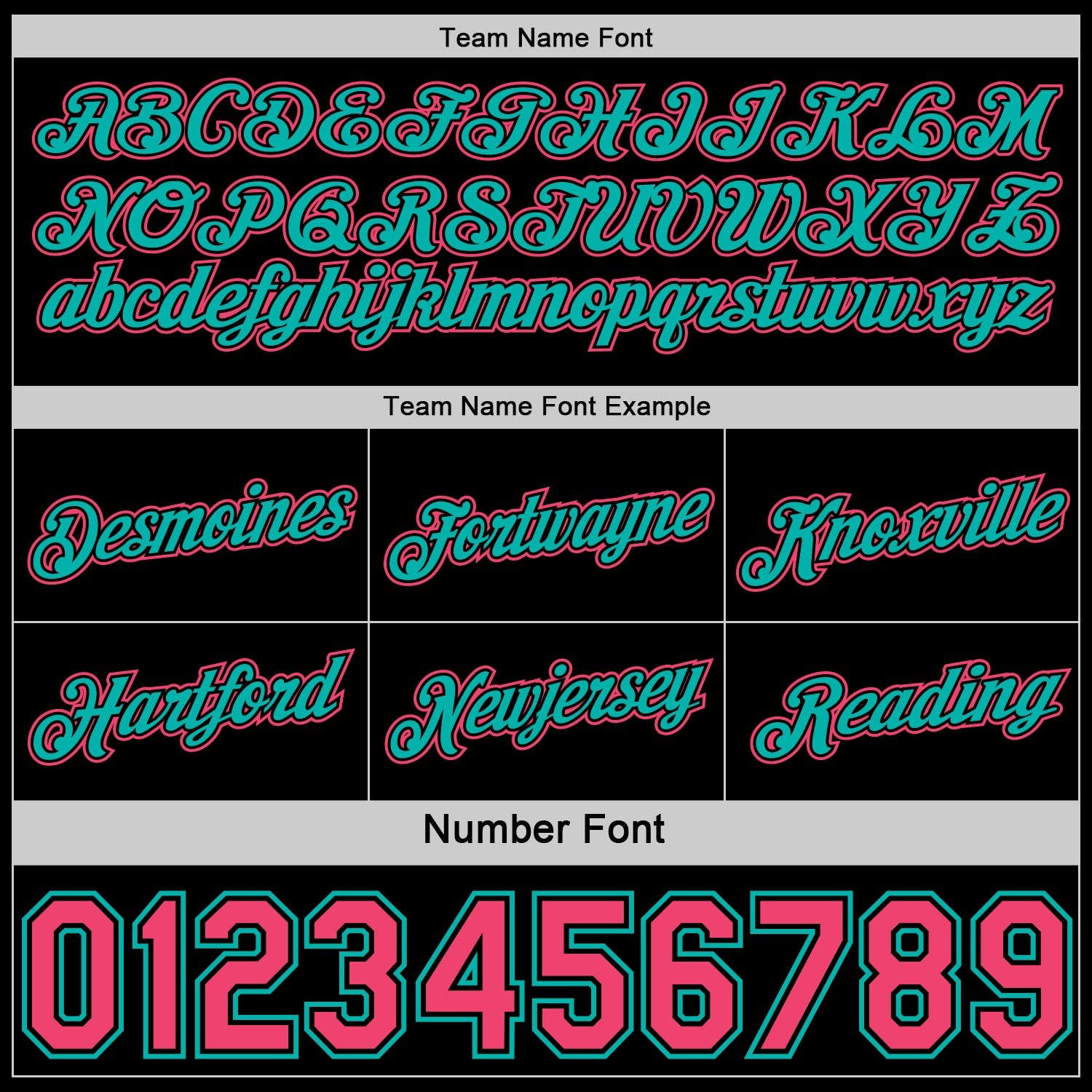 Custom Reversible Black Neon Pink-Aqua Double Side Star Sublimation Basketball Set Jersey