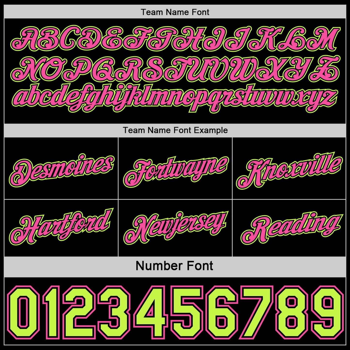 Custom Reversible Black Neon Green-Pink Double Side Star Sublimation Basketball Set Jersey