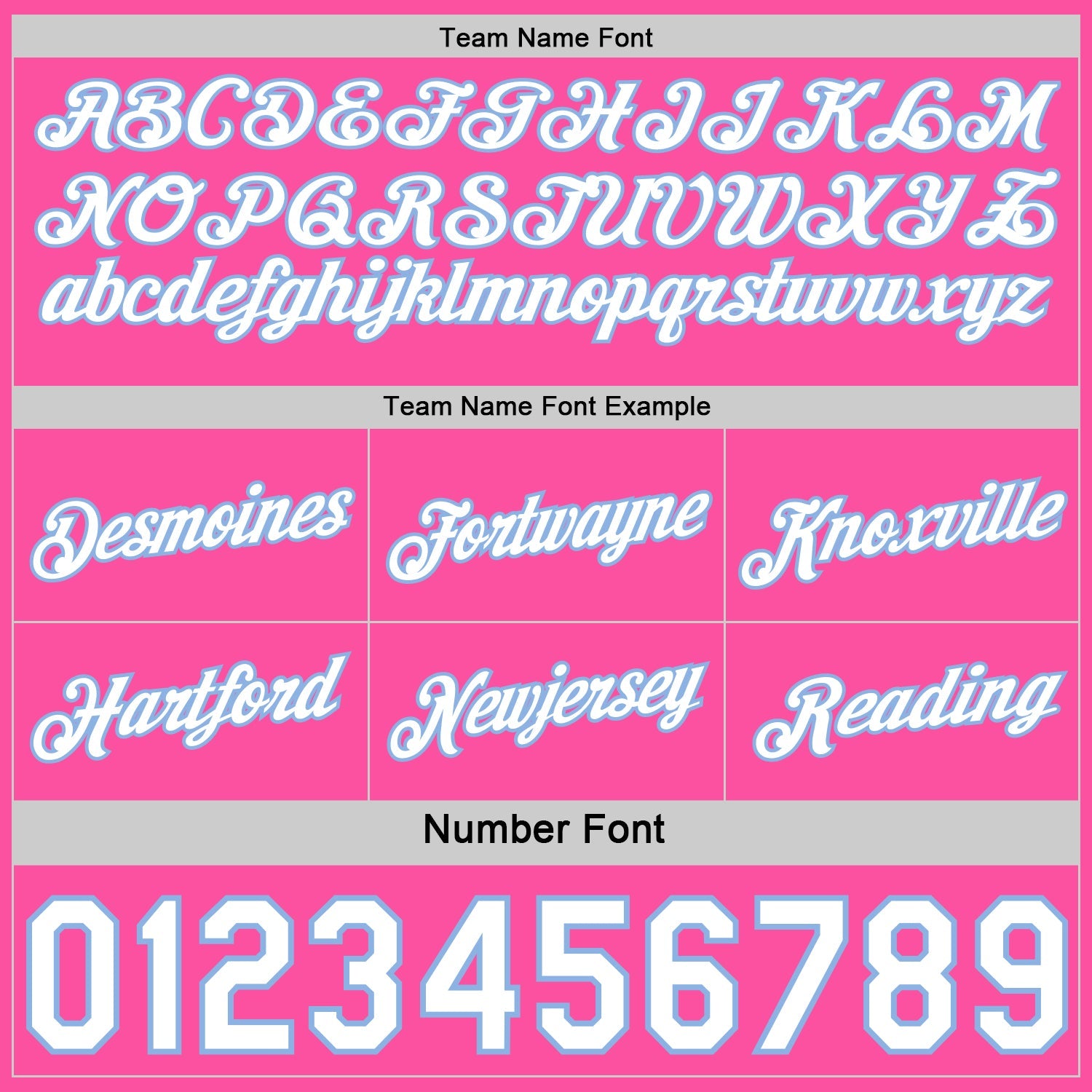 Custom Reversible Pink White-Light Blue Double Side Star Sublimation Basketball Set Jersey