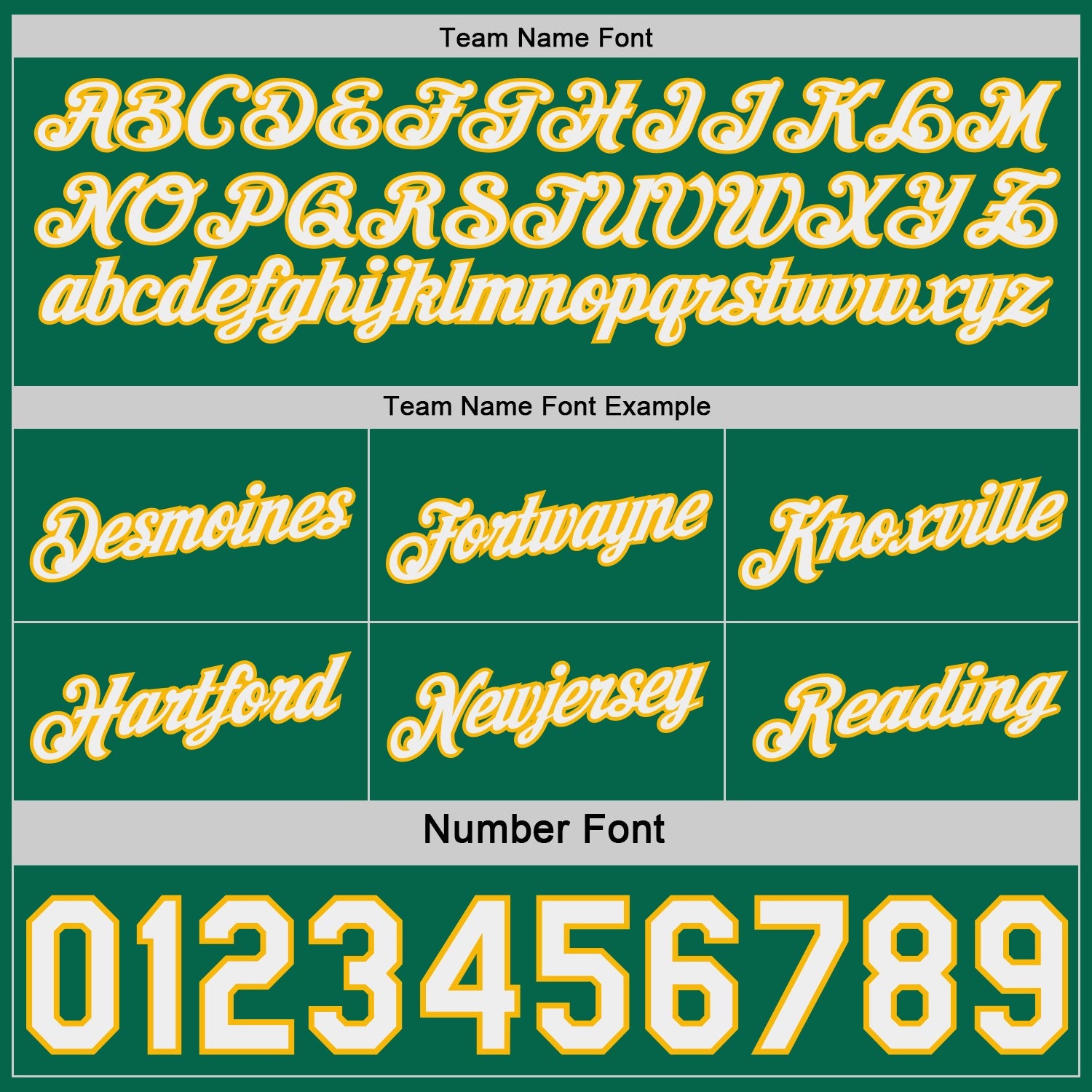 Custom Reversible Kelly Green White-Gold Double Side Star Sublimation Basketball Set Jersey