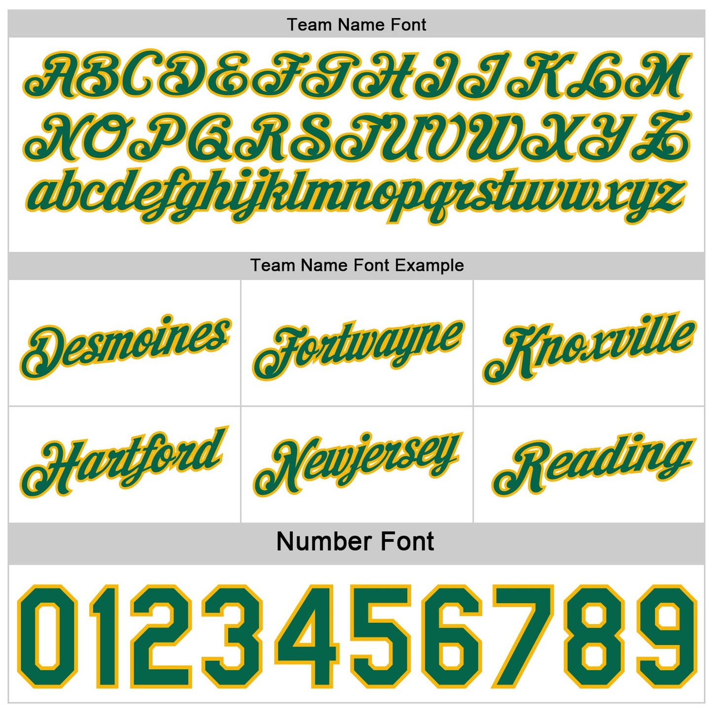 Custom Reversible Kelly Green Gold-White Double Side Star Sublimation Basketball Set Jersey