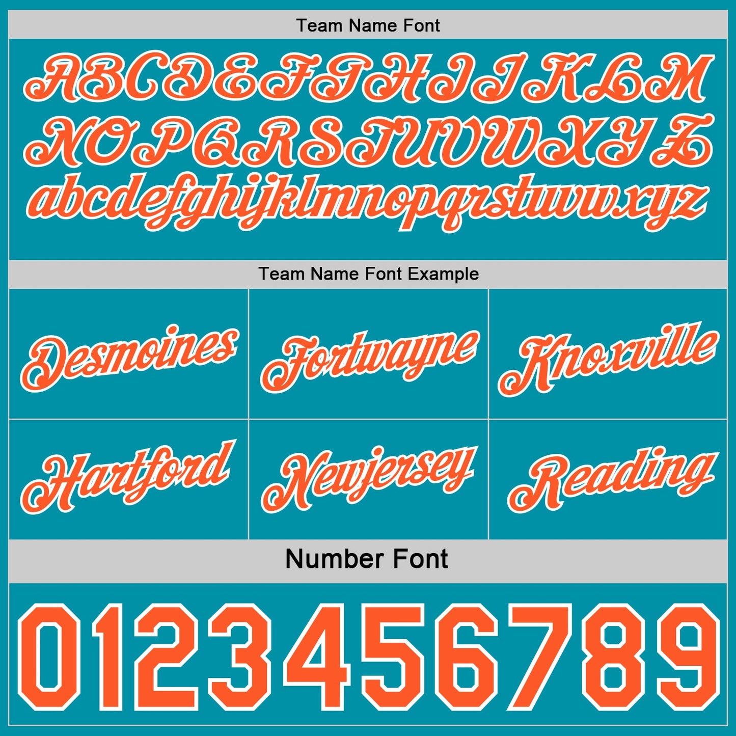 Custom Reversible Teal Orange-White Double Side Star Sublimation Basketball Set Jersey