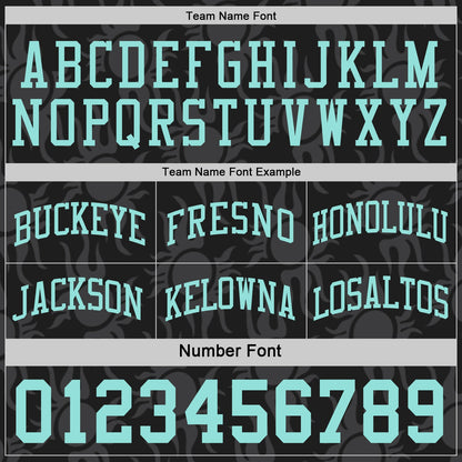 Custom Black-Ice Blue Side Panel Stripe Sun Flame Reversible Double Side Sublimation Basketball Set Jersey