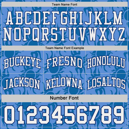 Custom Royal White-Light Blue Side Panel Stripe Sun Flame Reversible Double Side Sublimation Basketball Set Jersey