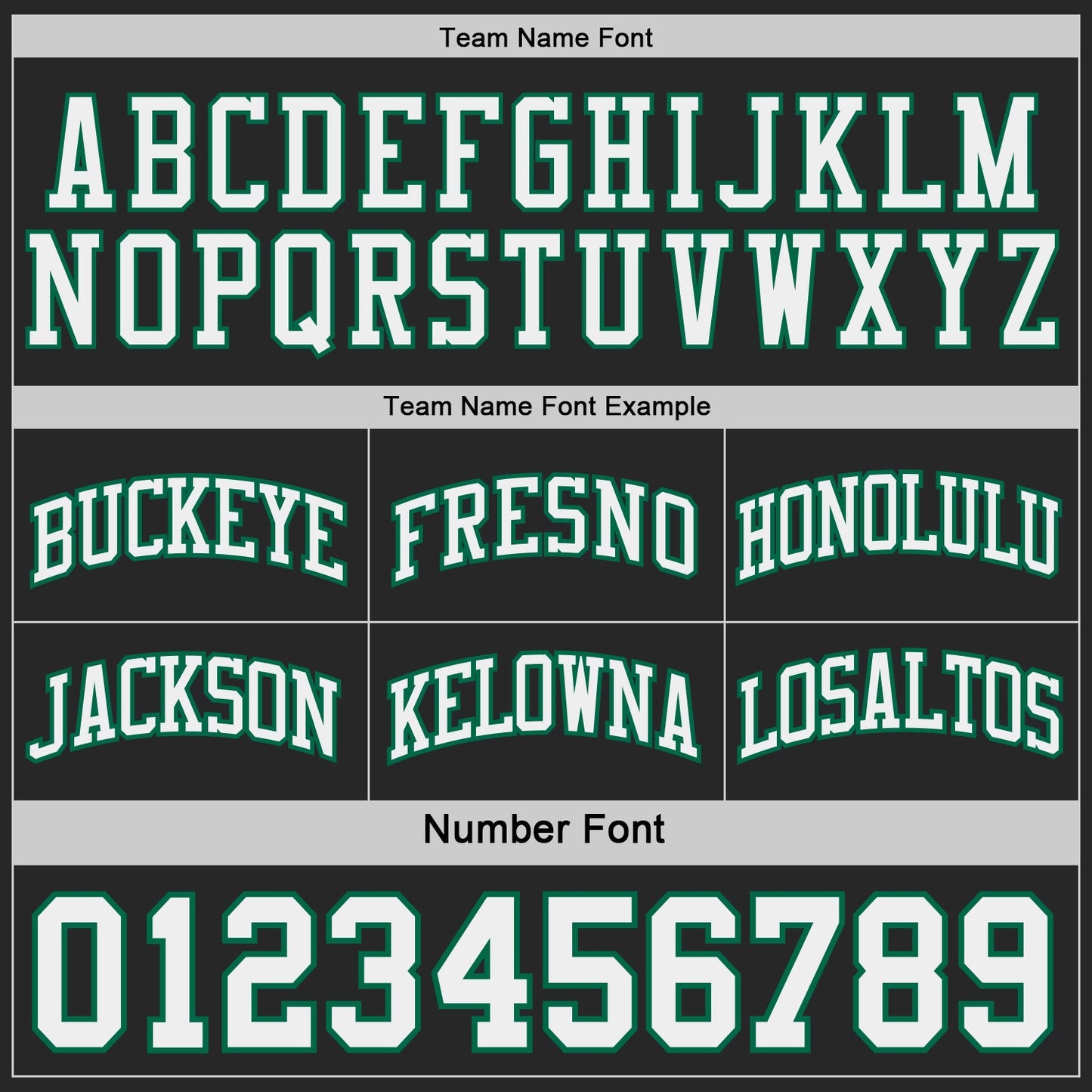 Custom Black White-Kelly Green Side Panel Geometric Chevron Reversible Double Side Sublimation Basketball Set Jersey