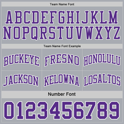 Custom Purple White-Gray Side Panel Geometric Chevron Reversible Double Side Sublimation Basketball Set Jersey