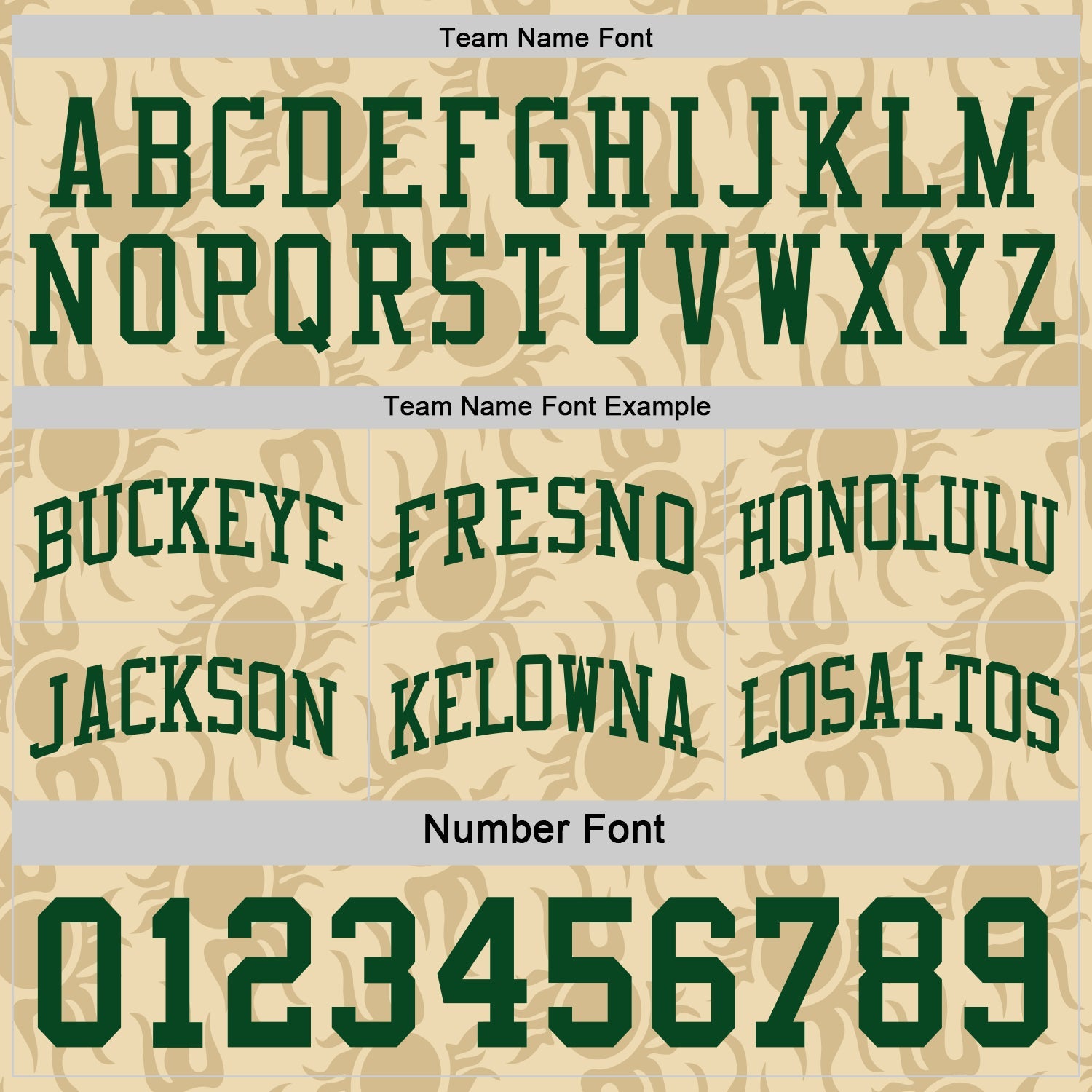 Custom Green-Cream Side Panel Stripe Sun Flame Reversible Double Side Sublimation Basketball Set Jersey