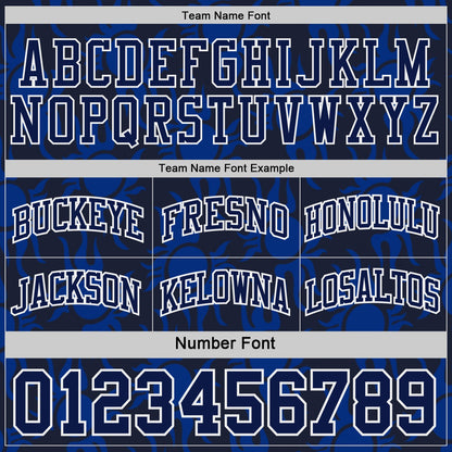 Custom Navy-White Side Panel Stripe Sun Flame Reversible Double Side Sublimation Basketball Set Jersey