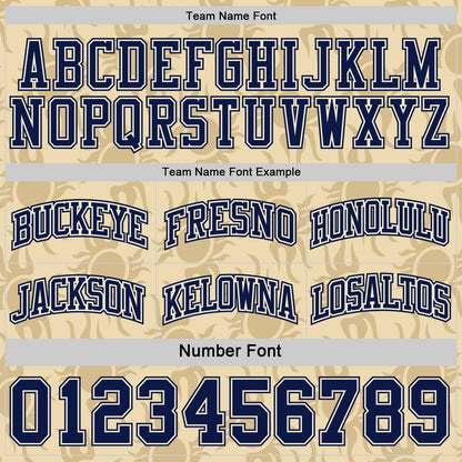 Custom Navy-Cream Side Panel Stripe Sun Flame Reversible Double Side Sublimation Basketball Set Jersey