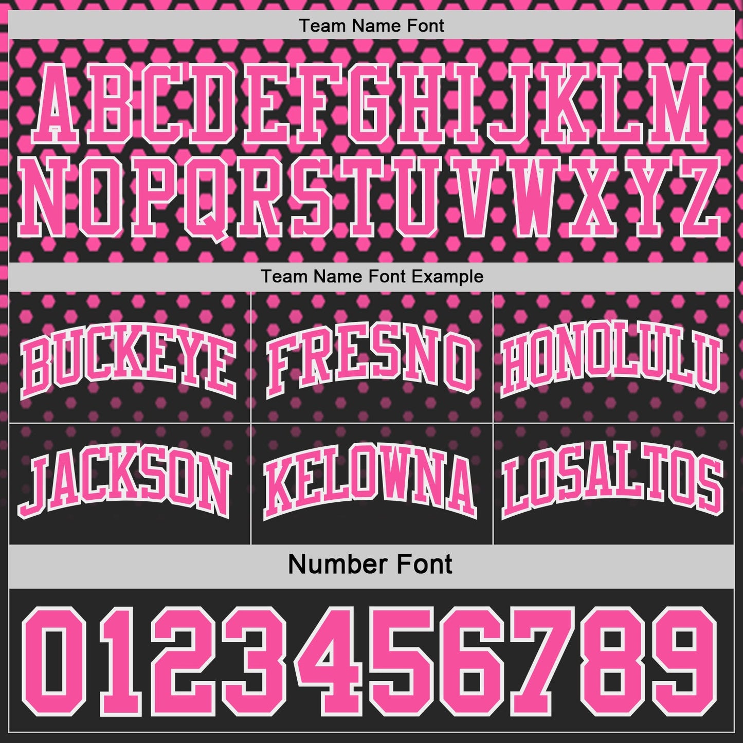 Custom Black Pink-White Side Panel Stripe Gradient Geometric Honeycomb Reversible Double Side Sublimation Basketball Set Jersey