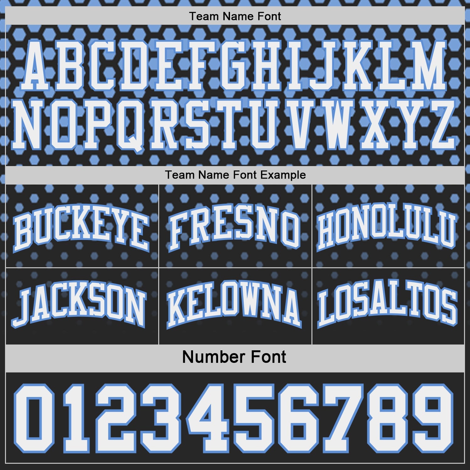 Custom Black White-Light Blue Side Panel Stripe Gradient Geometric Honeycomb Reversible Double Side Sublimation Basketball Set Jersey