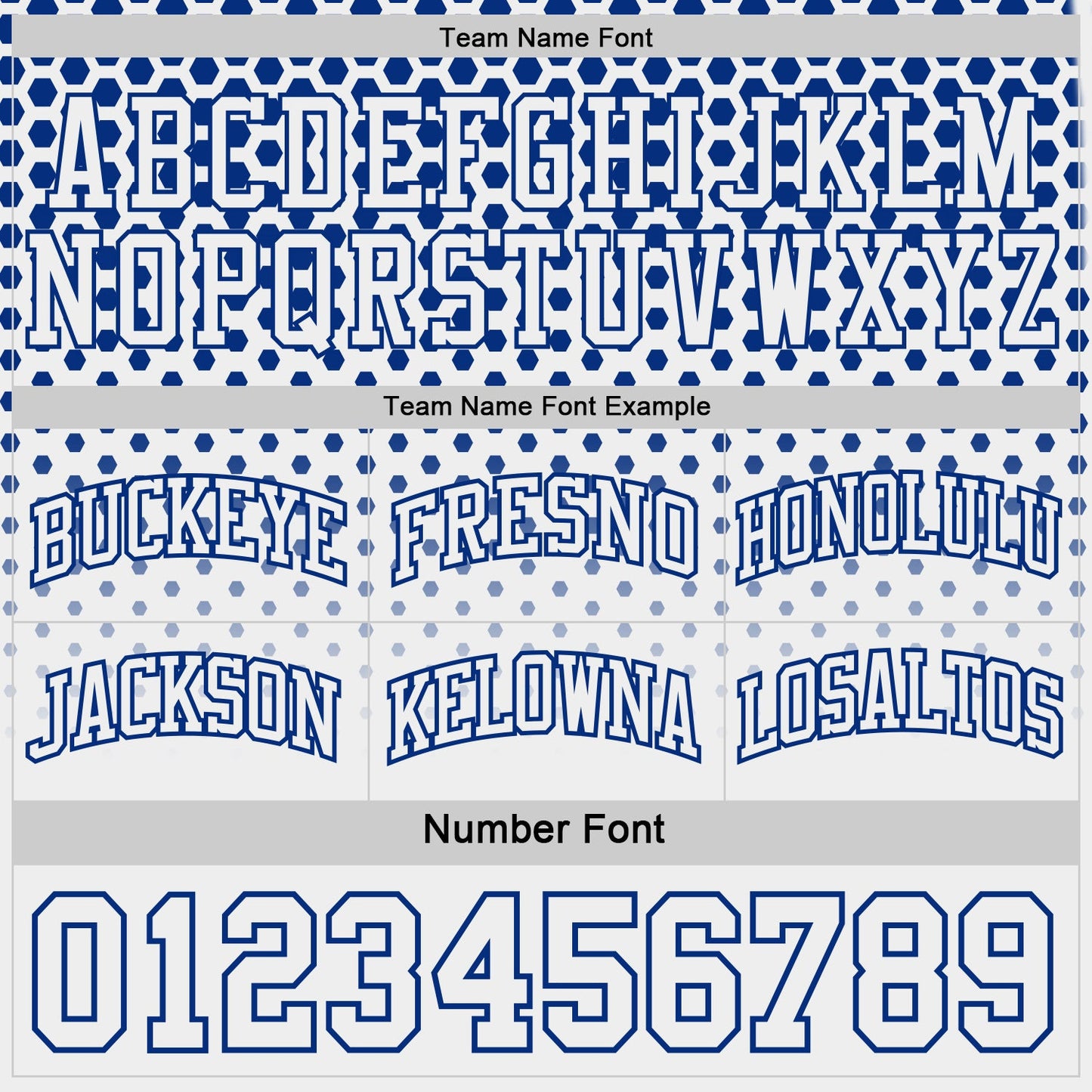 Custom Royal-White Side Panel Stripe Gradient Geometric Honeycomb Reversible Double Side Sublimation Basketball Set Jersey