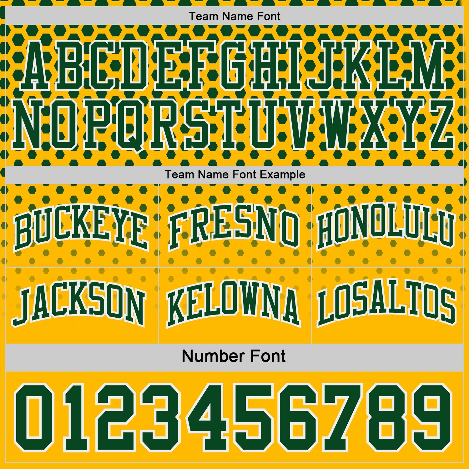 Custom Green Gold-White Side Panel Stripe Gradient Geometric Honeycomb Reversible Double Side Sublimation Basketball Set Jersey