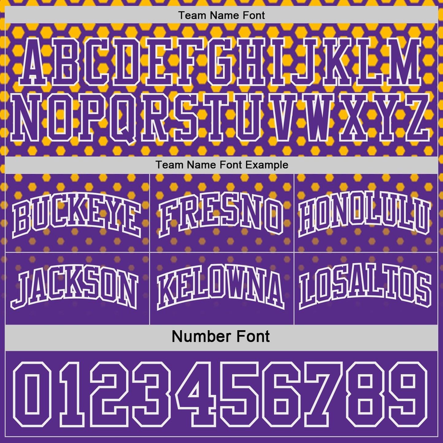 Custom Purple Gold-White Side Panel Stripe Gradient Geometric Honeycomb Reversible Double Side Sublimation Basketball Set Jersey