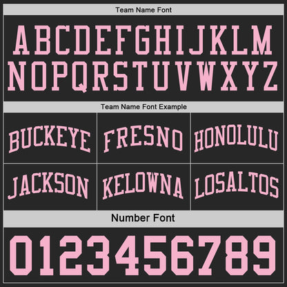 Custom Black Light Pink-White Digital Camo Side Panel Stripe Reversible Double Side Sublimation Basketball Set Jersey