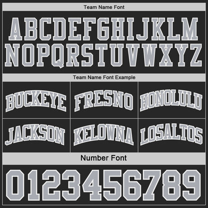 Custom Black Gray-White Camo Side Panel Stripe Reversible Double Side Sublimation Basketball Set Jersey